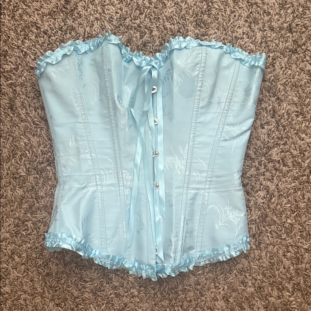 Light Blue Corset Size Small